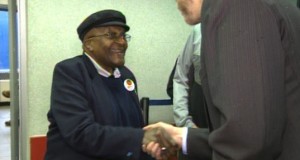 Peace Prize Winner and Arch Bishop in Fort McMurray